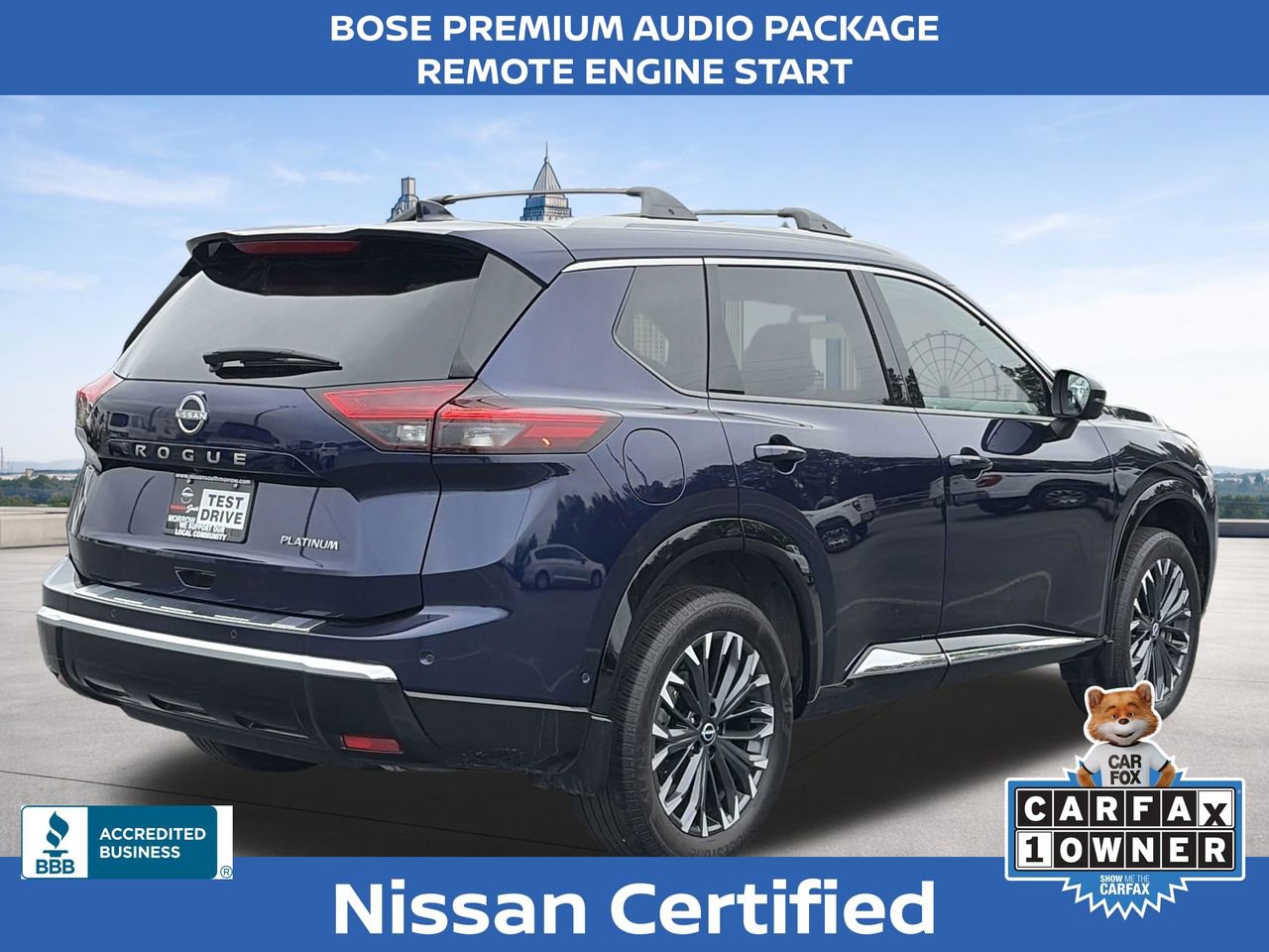 Certified 2025 Nissan Rogue Platinum w/ Platinum Premium Package FWD image 5