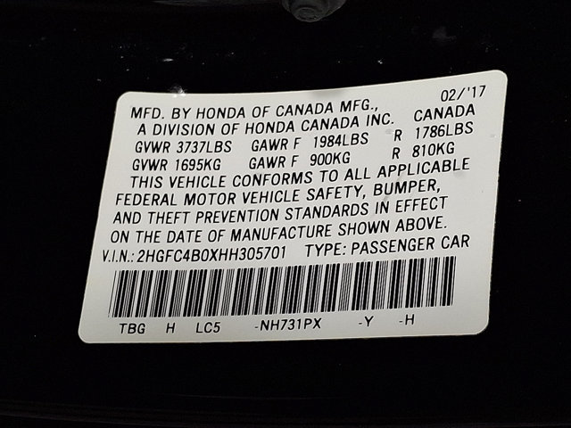 Used 2017 Honda Civic LX-P image 28
