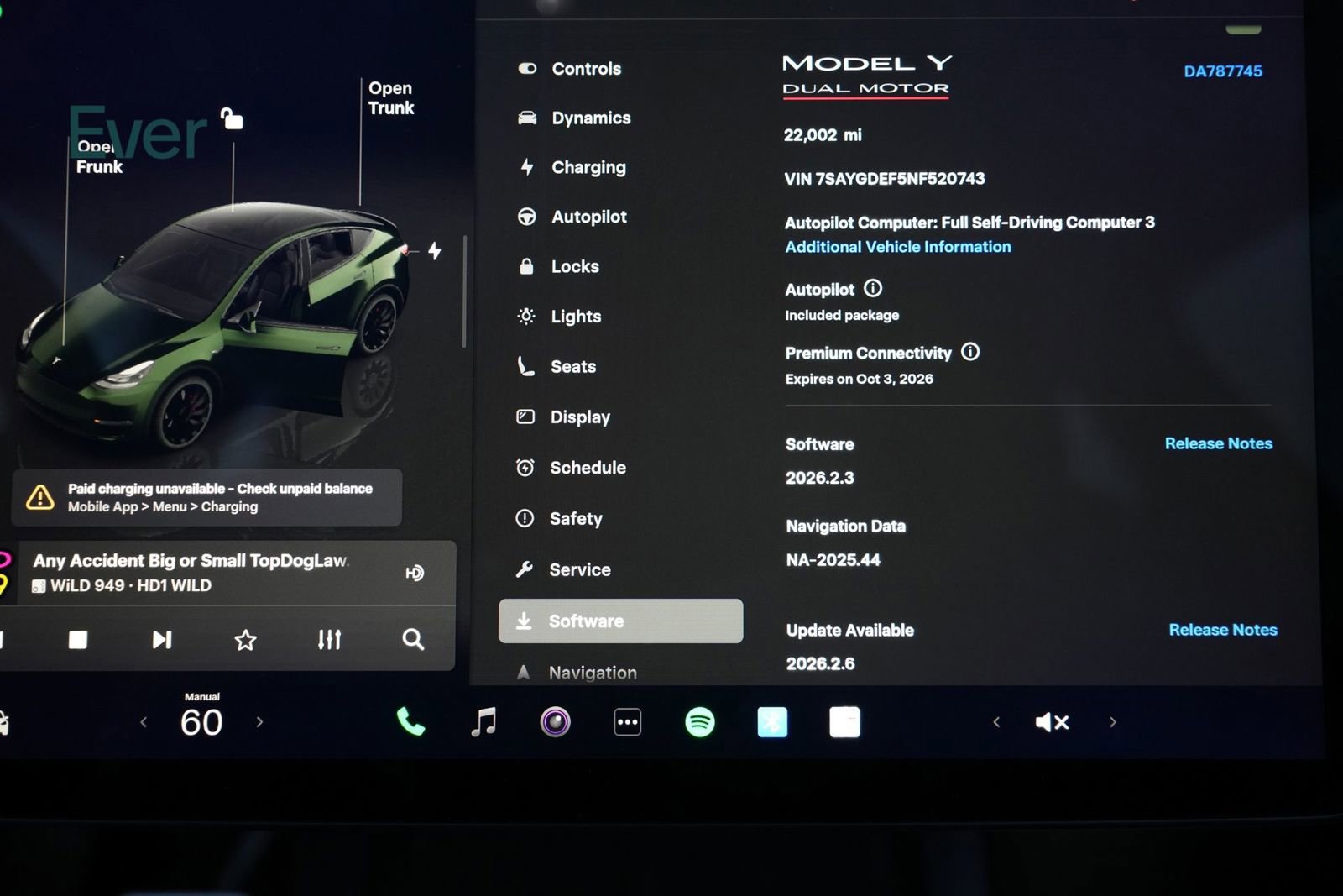 Used 2022 Tesla Model Y Performance image 7