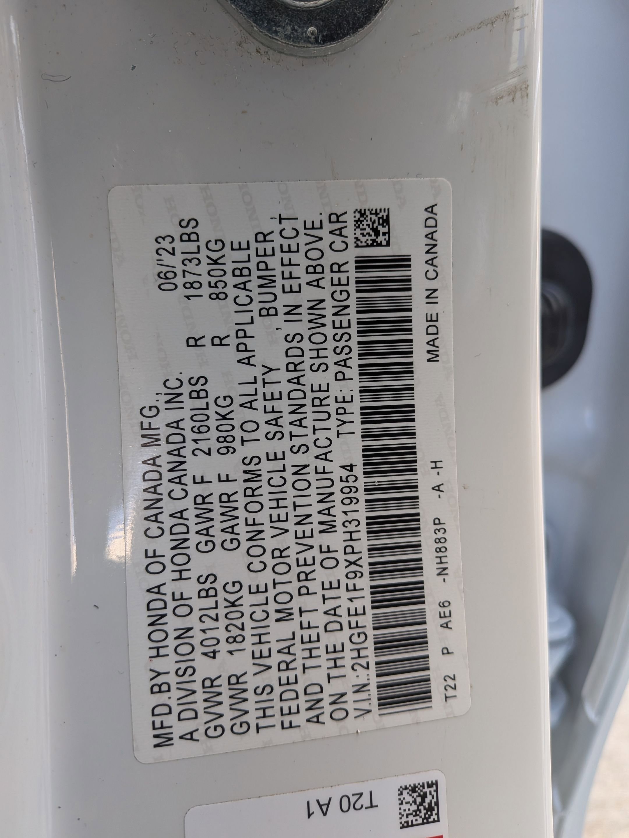 Certified 2023 Honda Civic Touring image 35