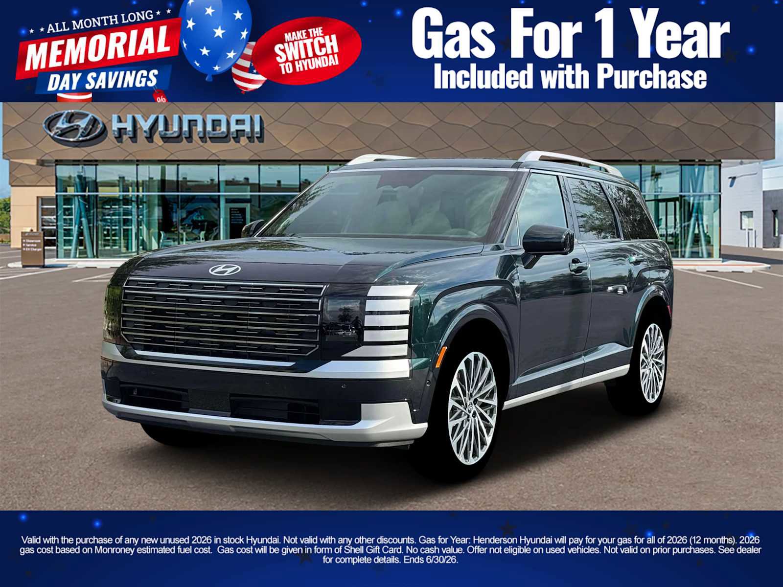 New 2026 Hyundai Palisade Calligraphy AWD/4WD image 1