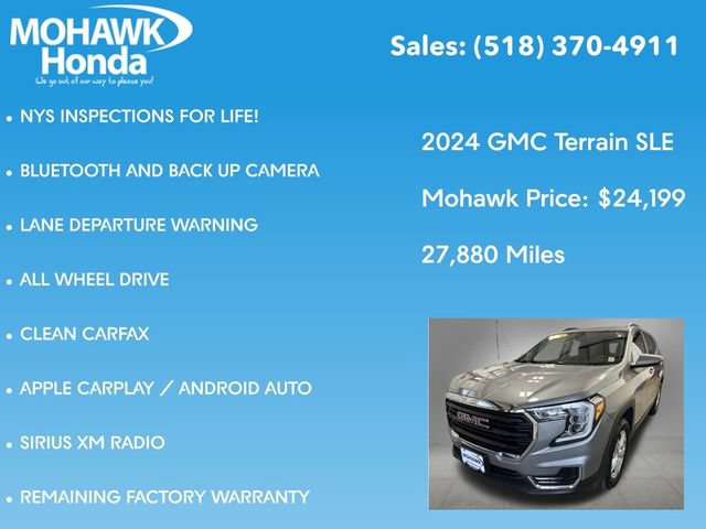 Used 2024 GMC Terrain SLE AWD/4WD image 7