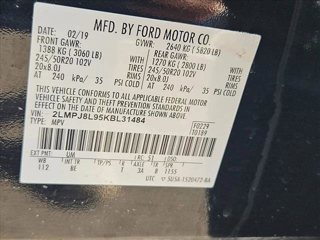 Used 2019 Lincoln Nautilus Reserve image 26