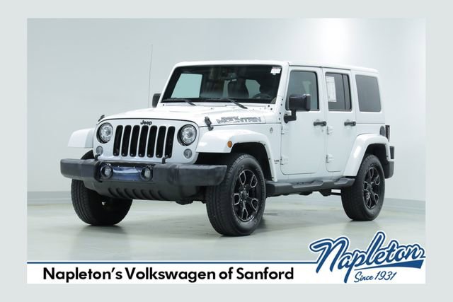 Used 2017 Jeep Wrangler Unlimited Sahara