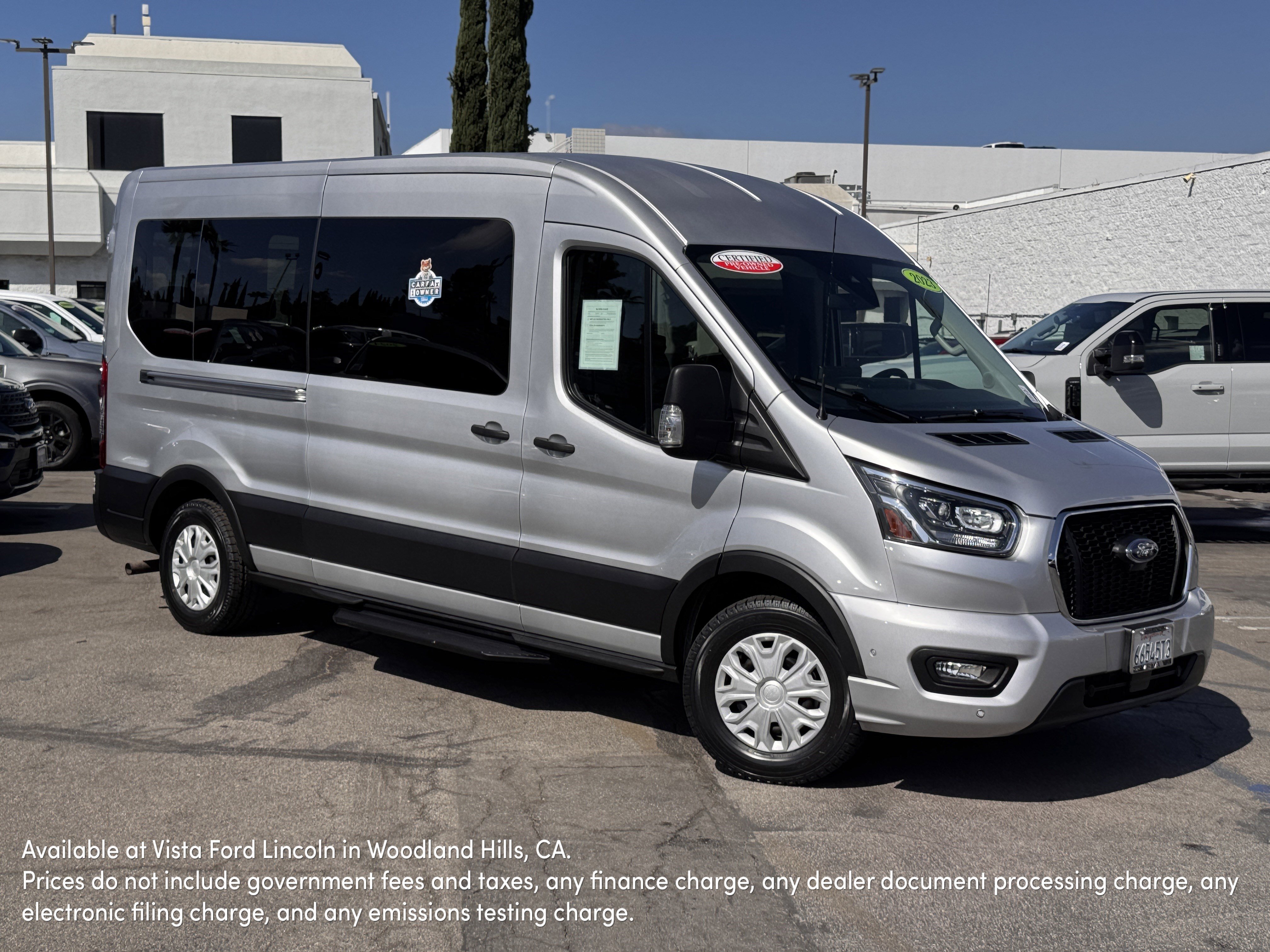 Certified 2023 Ford Transit 350 XLT