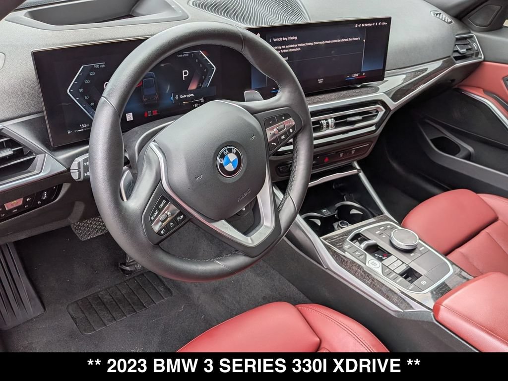 Certified 2023 BMW 330i xDrive Sedan w/ Premium Package AWD/4WD image 2
