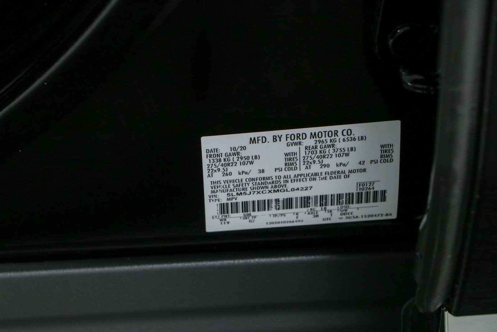 Used 2021 Lincoln Aviator Reserve w/ Equipment Group 201A AWD/4WD image 35