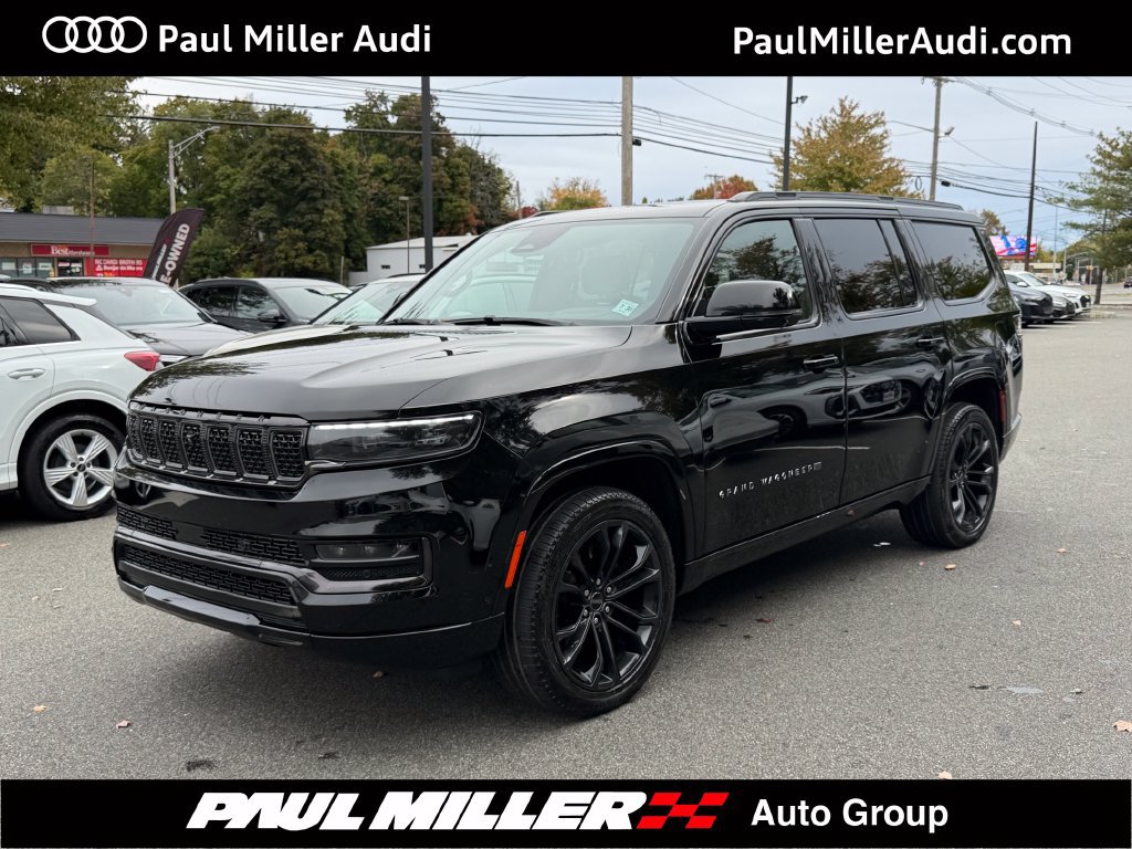Used 2024 Jeep Grand Wagoneer Series II Obsidian w/ Quick Order Packagew 28T AWD/4WD 360° Tour