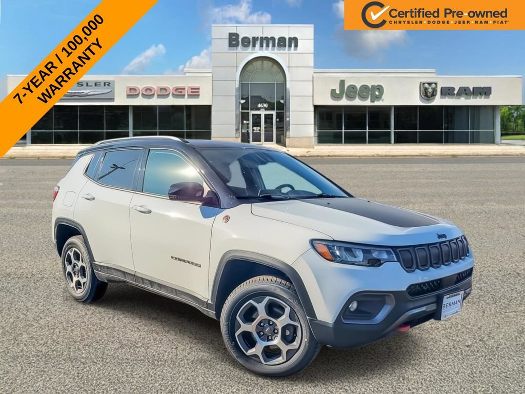 Certified 2022 Jeep Compass Trailhawk AWD/4WD image 1