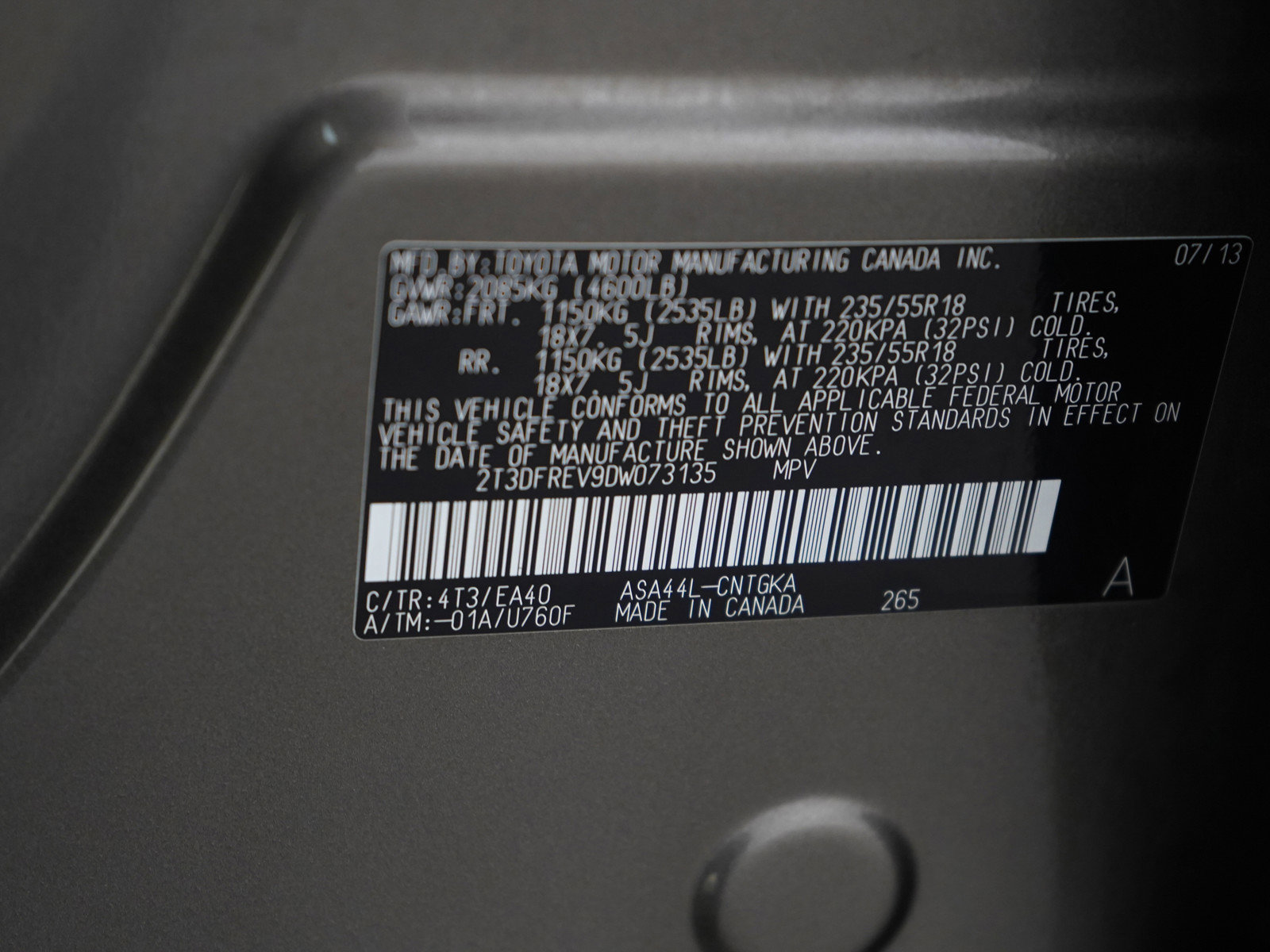 Used 2013 Toyota RAV4 Limited image 28