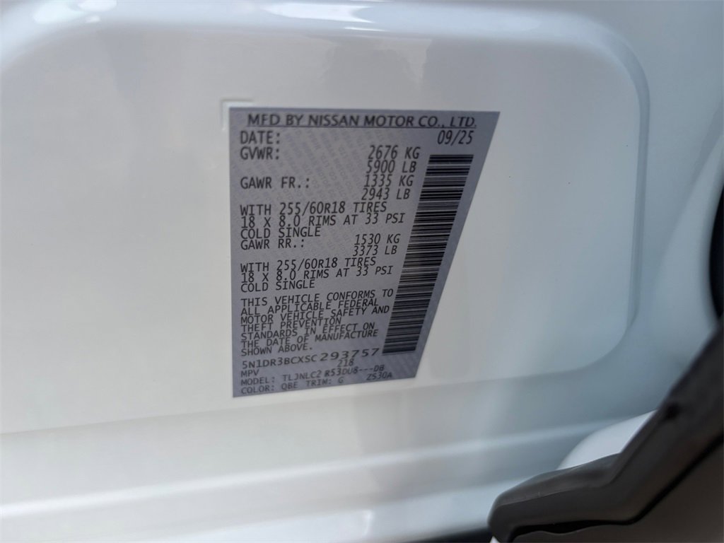 New 2025 Nissan Pathfinder SV image 24