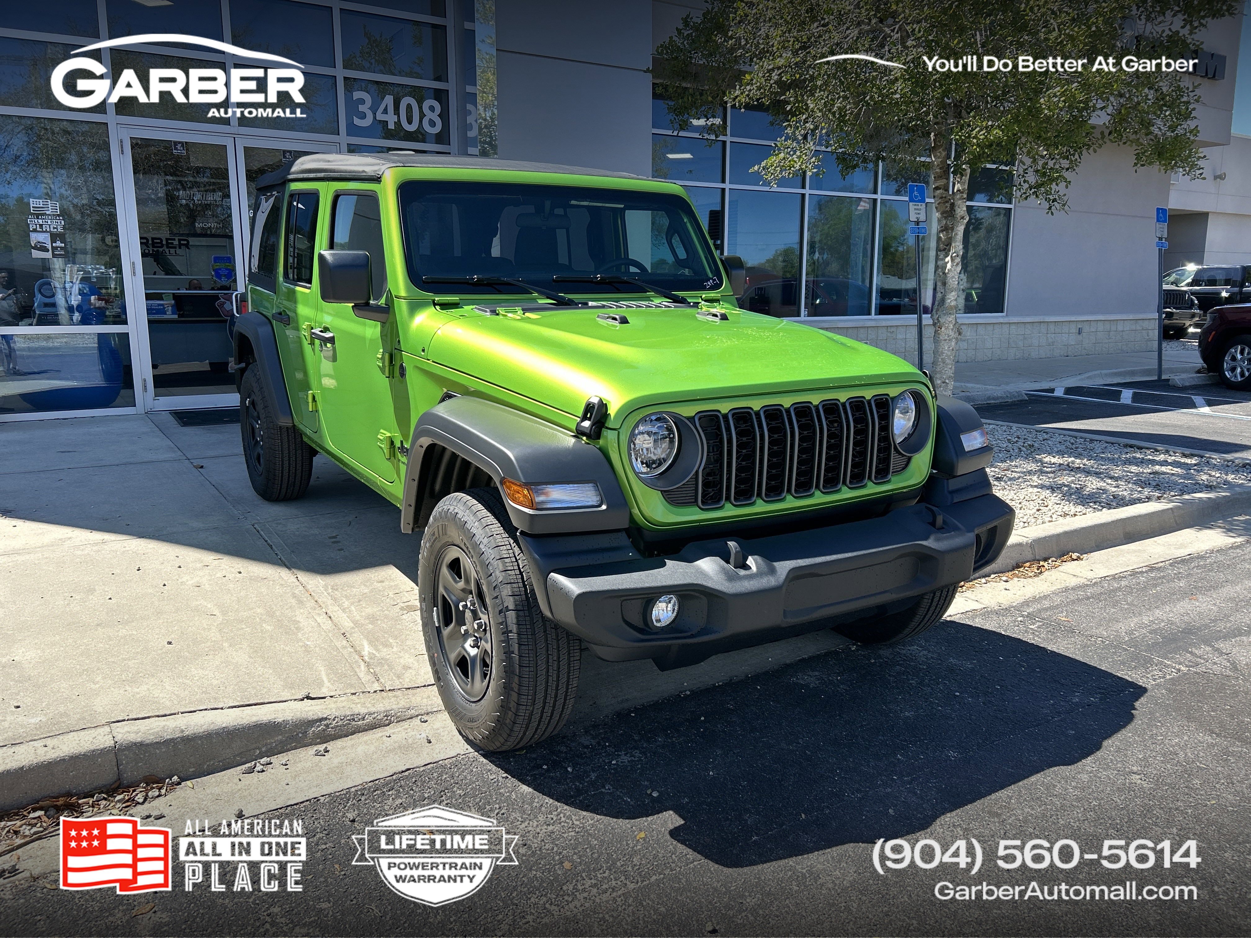 New 2025 Jeep Wrangler Sport