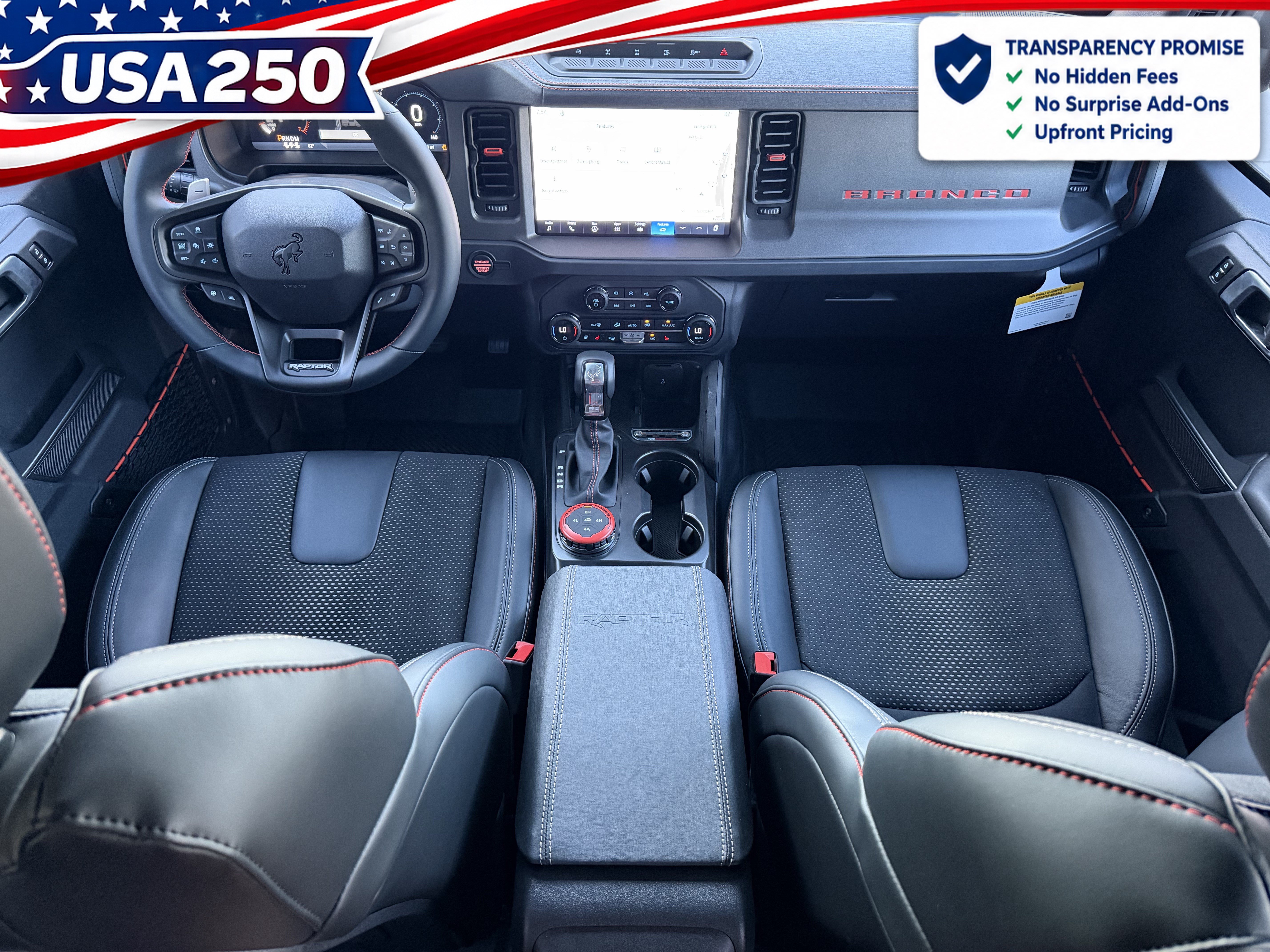 New 2026 Ford Bronco Raptor AWD/4WD image 12