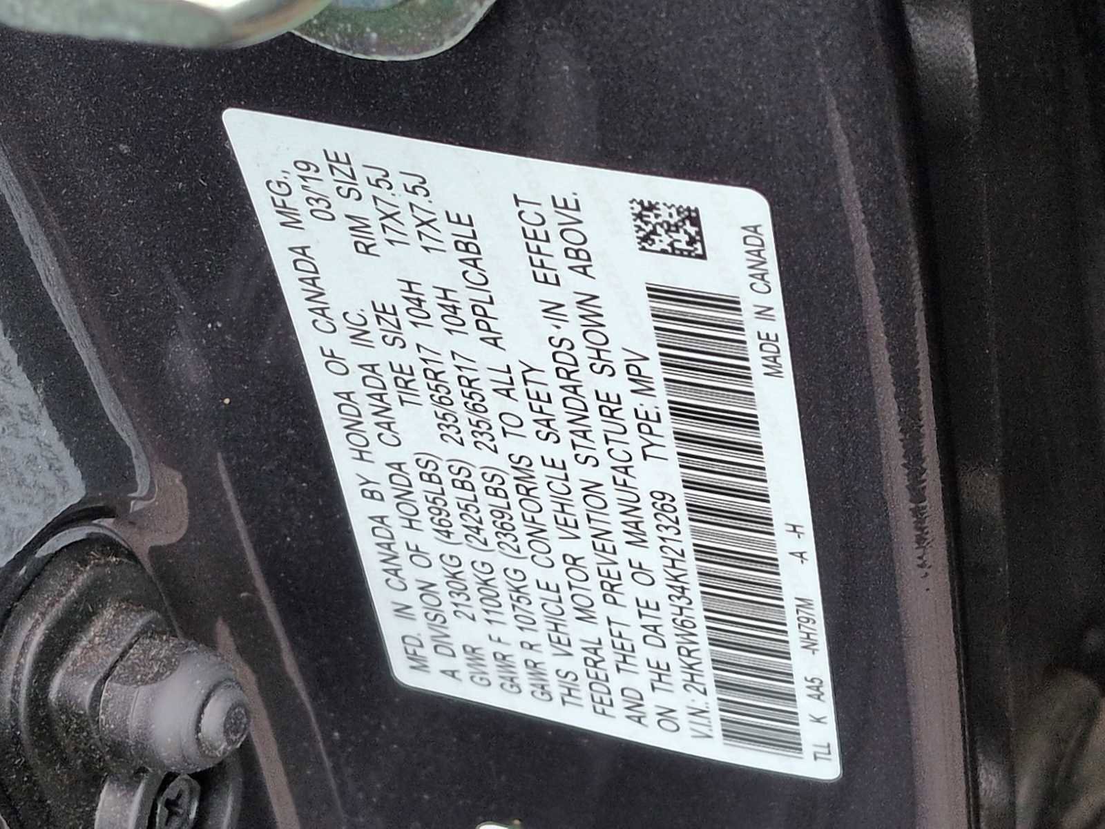 Used 2019 Honda CR-V LX image 25