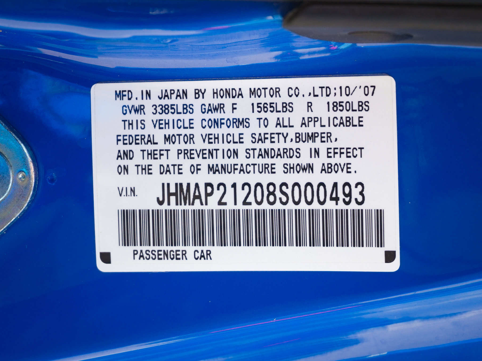 Used 2008 Honda S2000 CR image 40