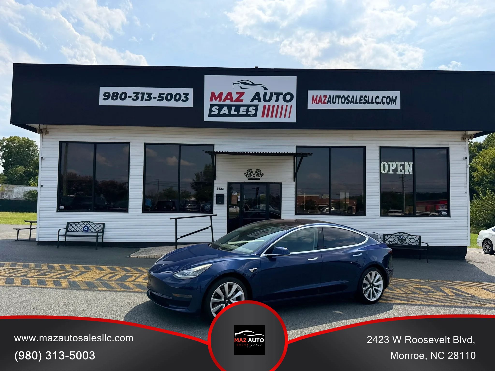 Used 2018 Tesla Model 3 Mid Range RWD image 1