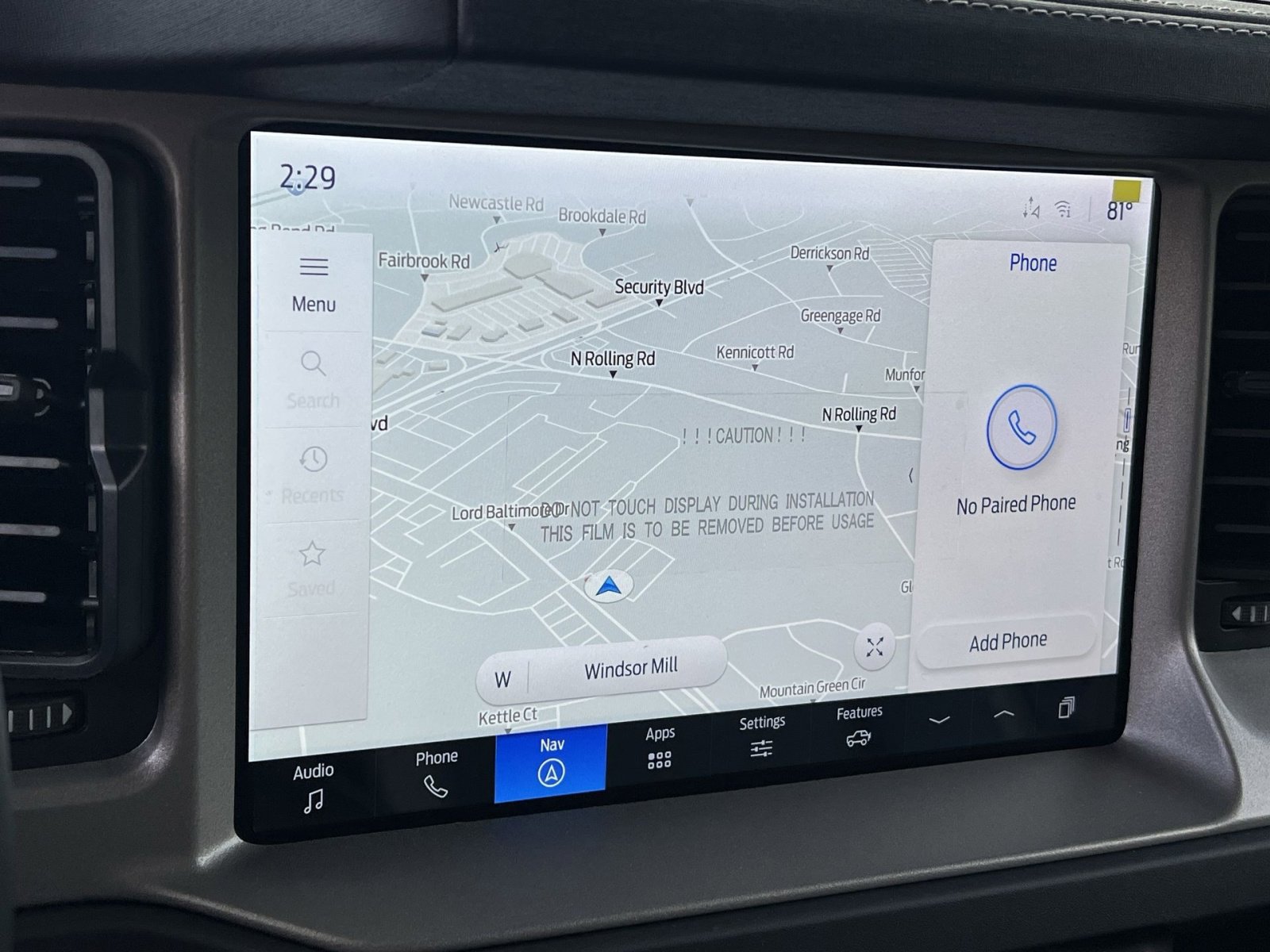 New 2025 Ford Bronco Outer Banks image 20