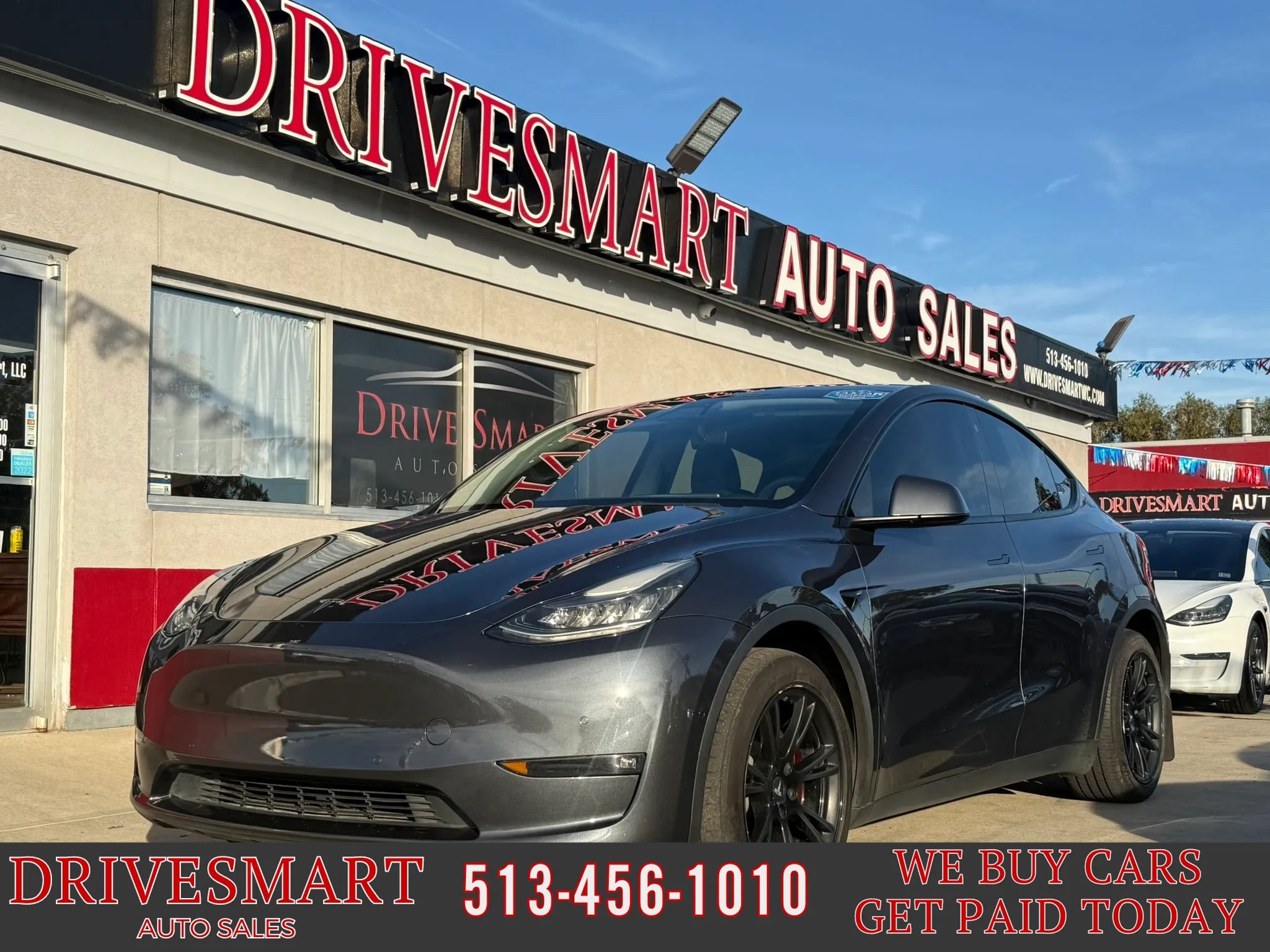 Used 2021 Tesla Model Y Long Range AWD/4WD image 1