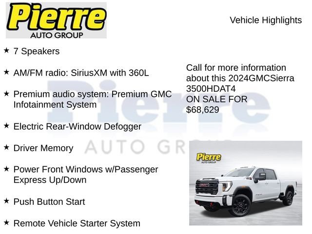 Used 2024 GMC Sierra 3500 AT4 w/ AT4 Preferred Package image 15