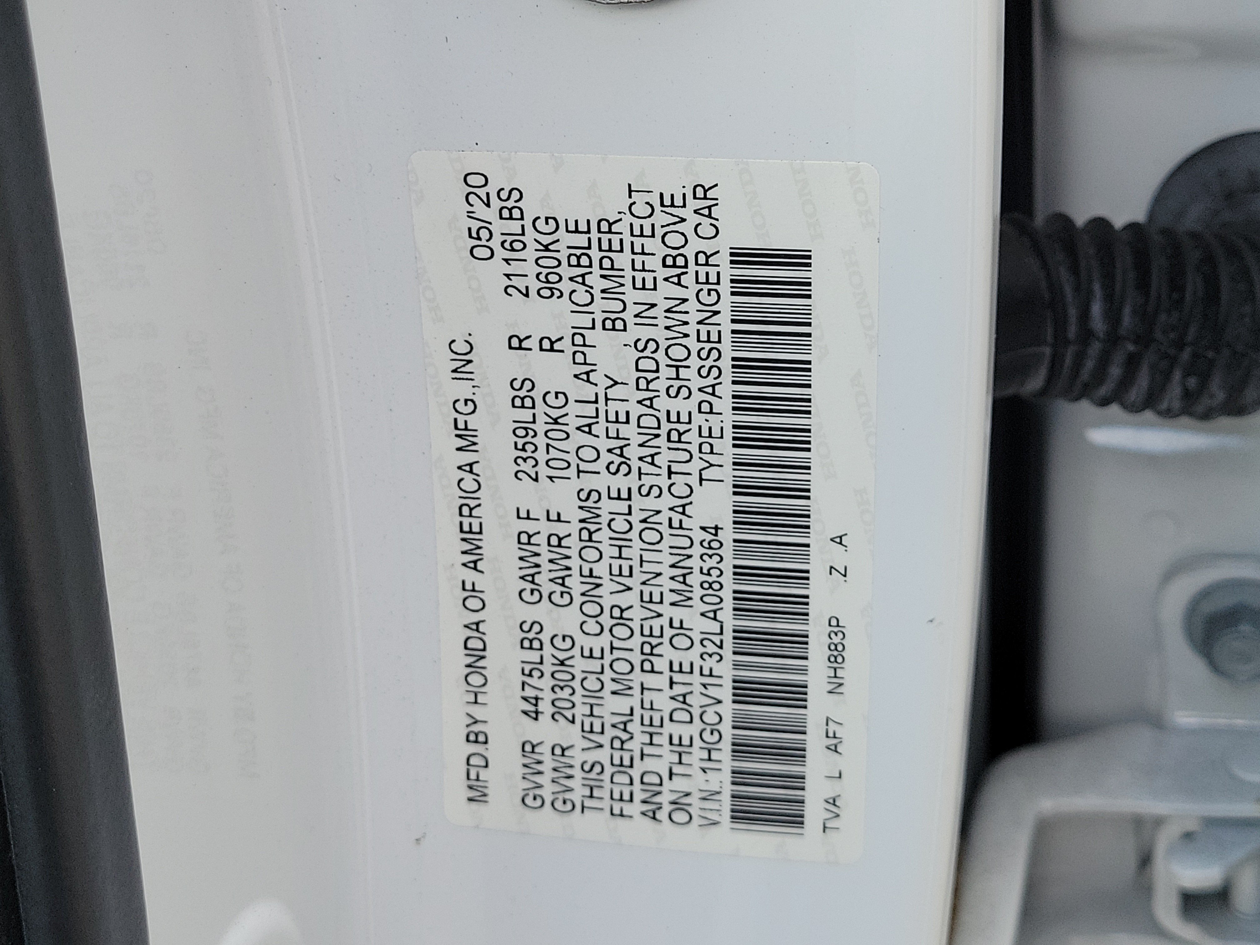 Used 2020 Honda Accord Sport image 32