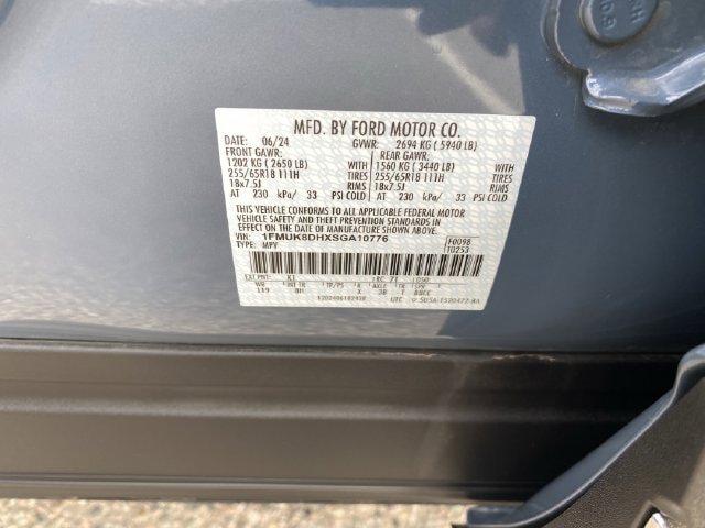 Certified 2025 Ford Explorer Active AWD/4WD image 37