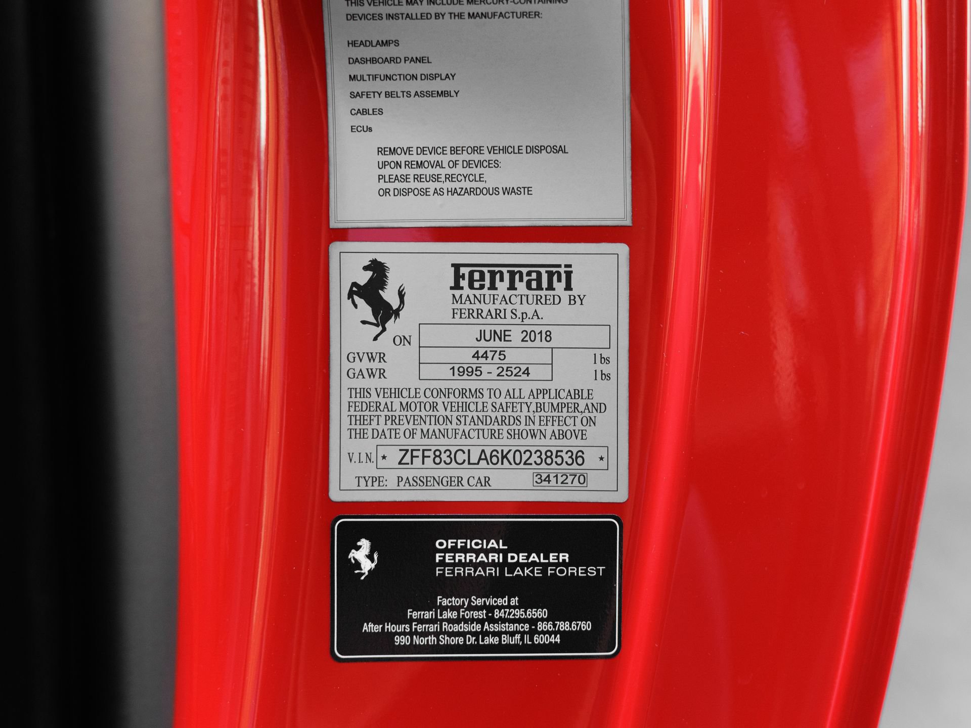 Used 2019 Ferrari 812 Superfast RWD image 49