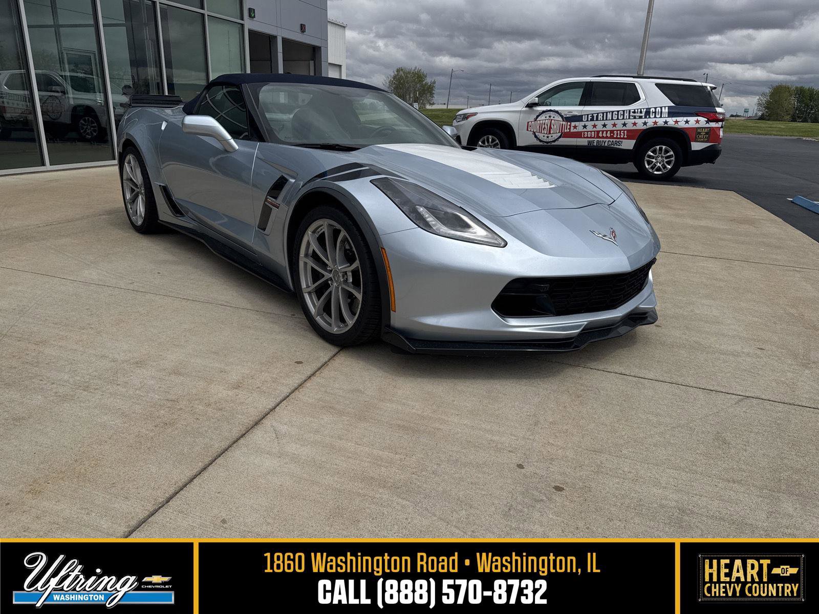 Used 2017 Chevrolet Corvette Grand Sport RWD image 1