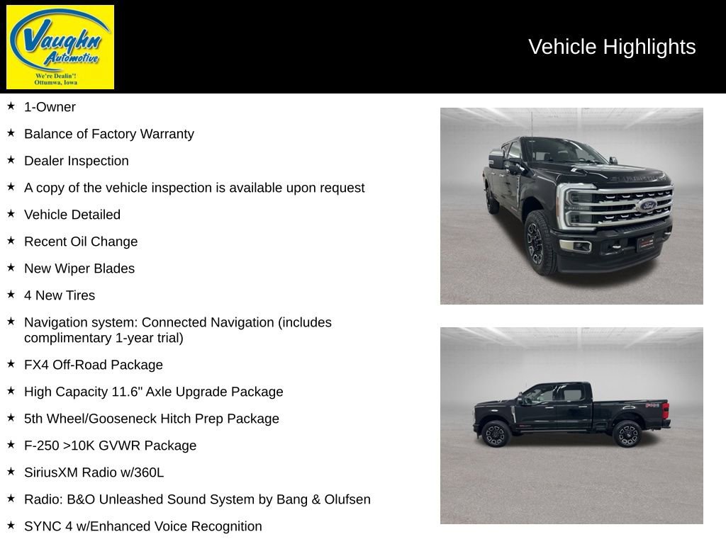 Used 2024 Ford F250 Platinum image 2