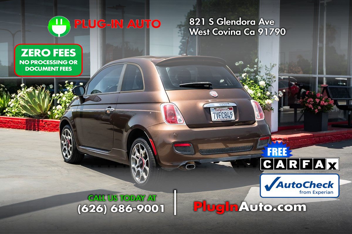 Used 2012 FIAT 500 Sport w/ Safety & Sound Pkg FWD image 2