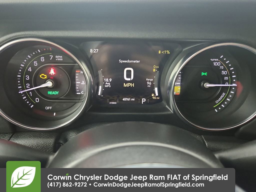 Certified 2021 Jeep Wrangler Unlimited Sahara 4xe w/ Cold Weather Group image 23