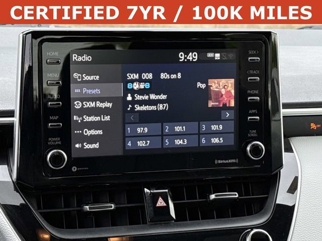 Used 2021 Toyota Corolla SE w/ SE Premium Package FWD image 20