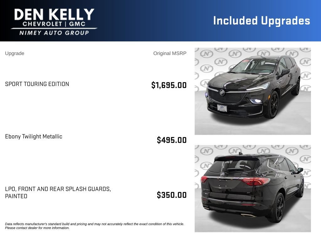 Used 2023 Buick Enclave Essence w/ Sport Touring Edition AWD/4WD image 3