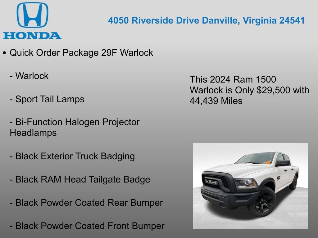 Used 2024 RAM 1500 Classic Warlock image 7