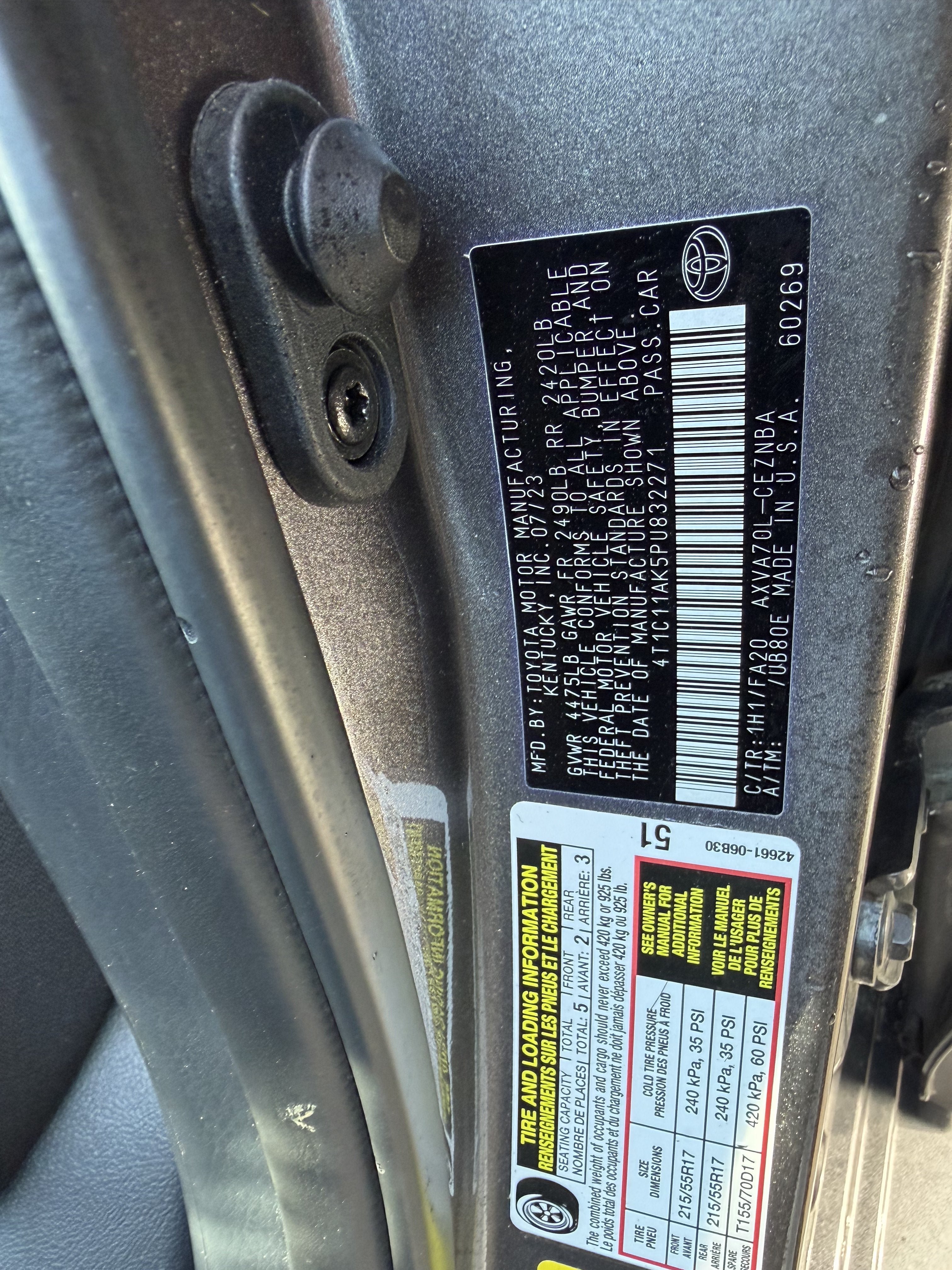 Used 2023 Toyota Camry LE w/ Cold Weather Package FWD image 23