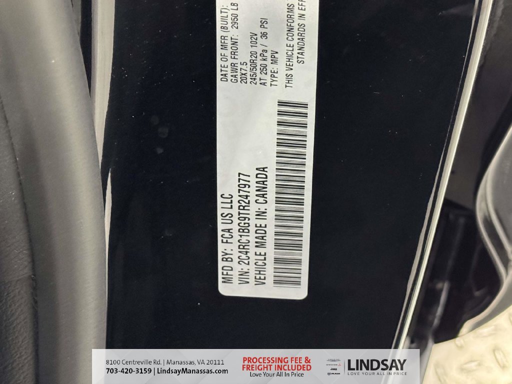 New 2026 Chrysler Pacifica Select w/ S Appearance Package FWD image 33