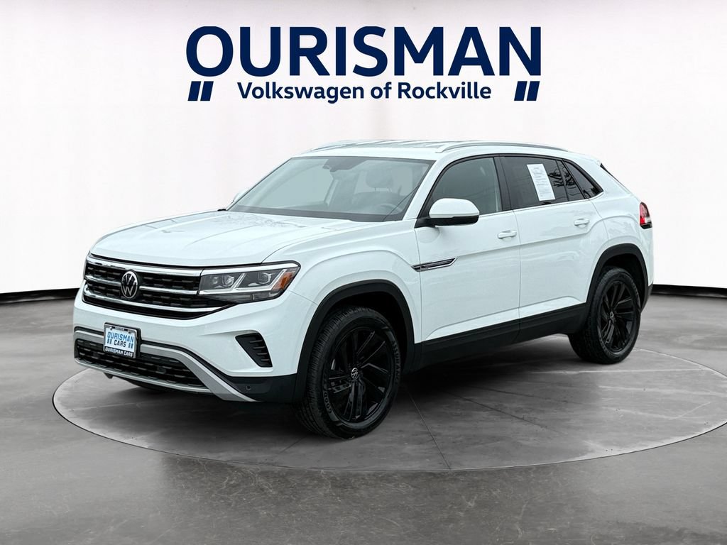 Used 2023 Volkswagen Atlas Cross Sport SE w/ Black Wheel Package AWD/4WD image 2