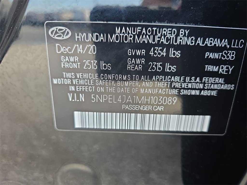 Used 2021 Hyundai Sonata SEL image 32