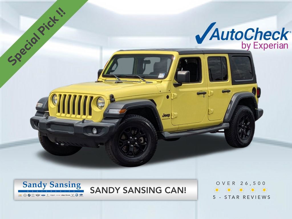 Used 2023 Jeep Wrangler Unlimited Sport AWD/4WD video 1