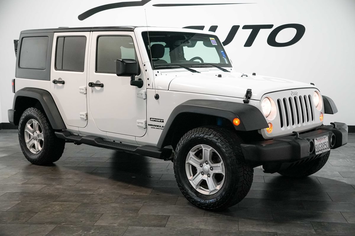 Used 2017 Jeep Wrangler Unlimited Sport w/ Quick Order Package 24S AWD/4WD image 6