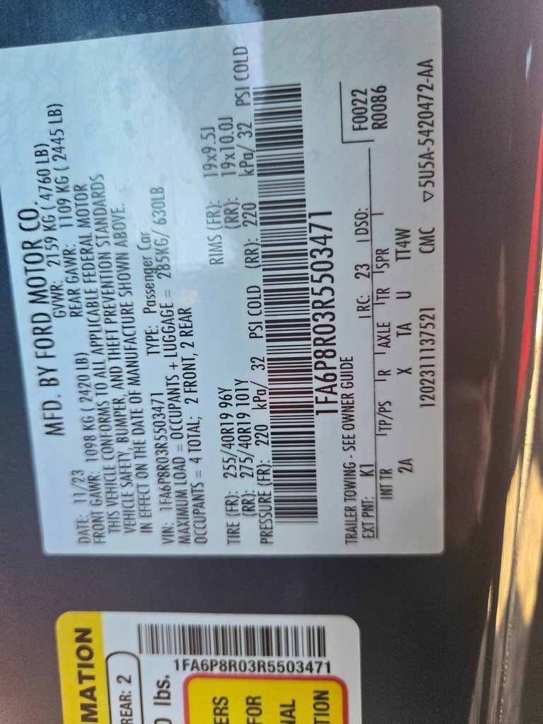 Used 2024 Ford Mustang Dark Horse image 11