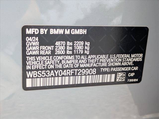 Used 2024 BMW M3 RWD image 25