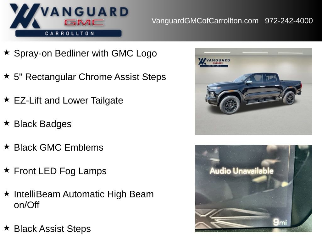 New 2026 GMC Canyon Denali w/ LPO, Denali Black Edition image 18