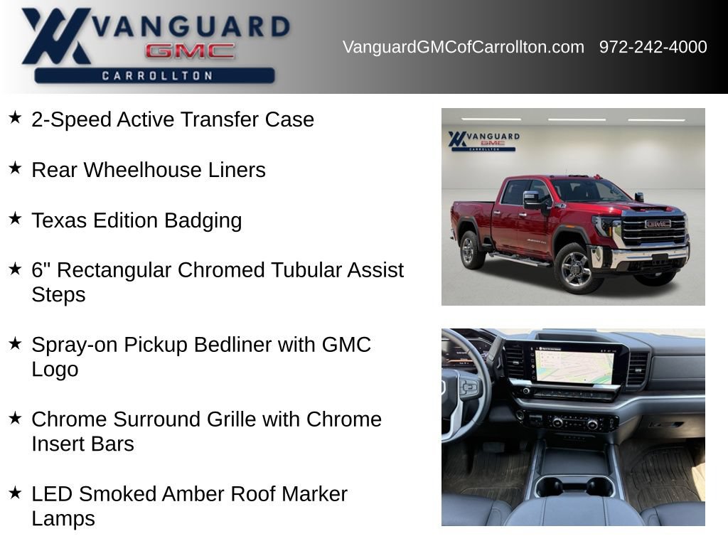 Used 2026 GMC Sierra 2500 SLT w/ Texas SLT Premium Package AWD/4WD image 24