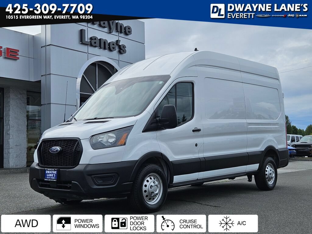 Used 2023 Ford Transit 250 148 High Roof AWD image 1