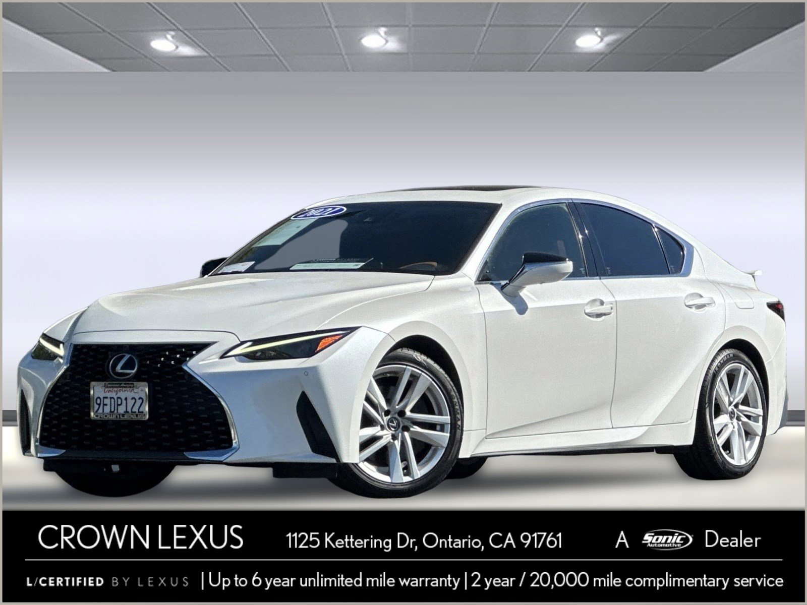 Certified 2021 Lexus IS 300 AWD w/ Comfort Package