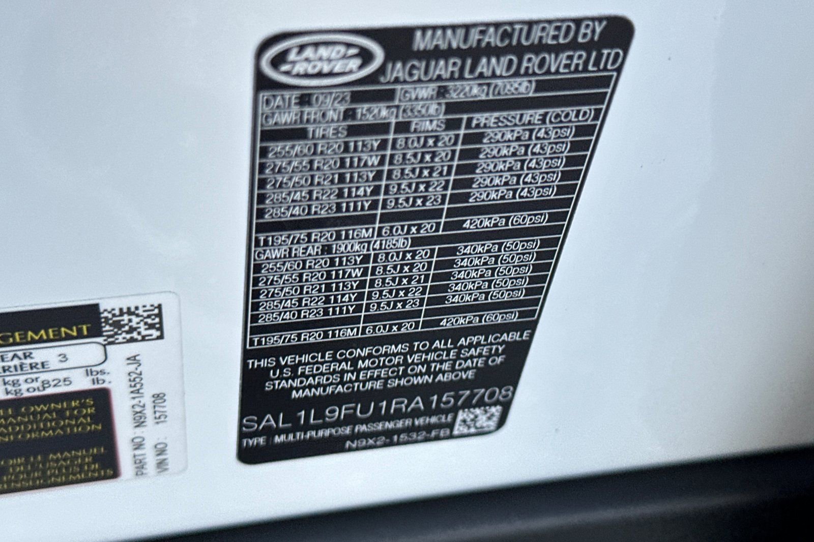 Used 2024 Land Rover Range Rover Sport Dynamic SE AWD/4WD image 30