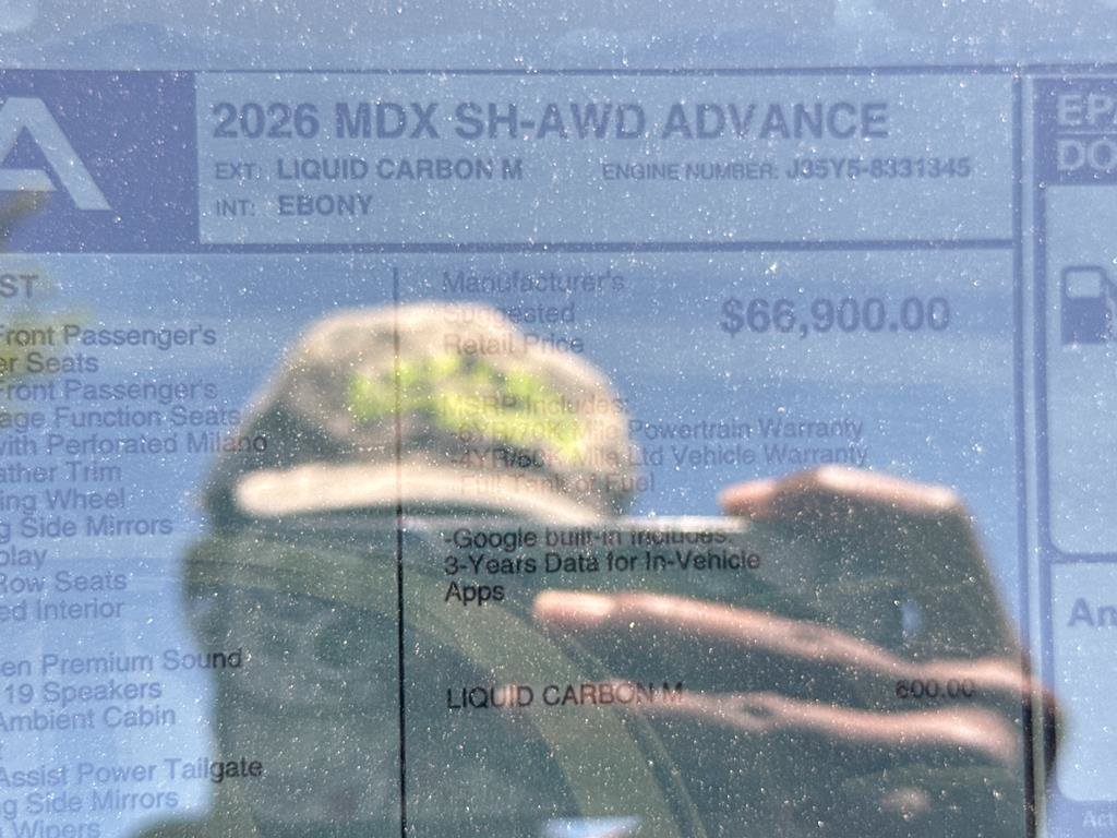 New 2026 Acura MDX w/ Advance Package AWD/4WD image 40