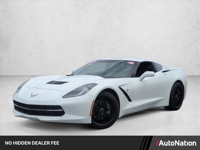 Used 2016 Chevrolet Corvette Stingray Coupe w/ 3LT Preferred Equipment Group RWD image 1
