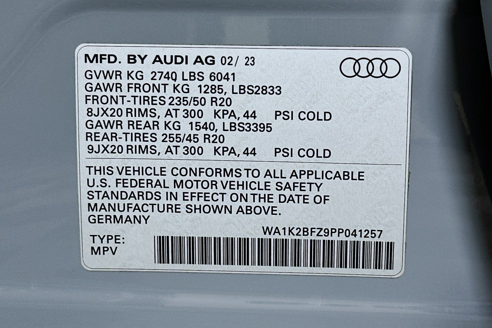 Used 2023 Audi Q4 e-tron Premium w/ Convenience Package AWD/4WD image 24