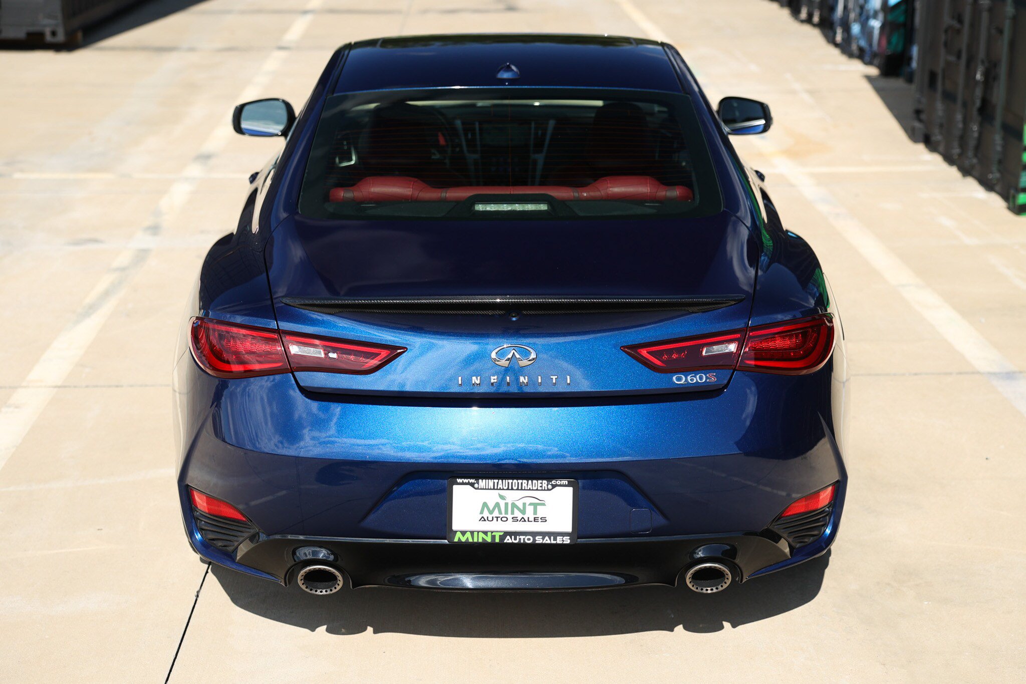 Used 2019 INFINITI Q60 Red Sport 400 RWD image 11